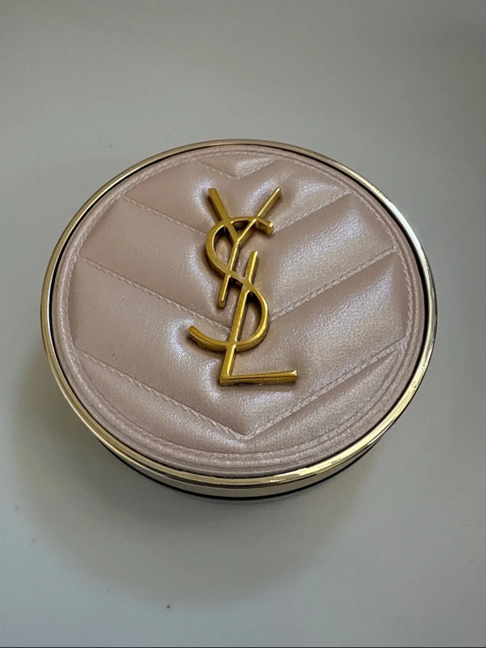 NIB [YSL] Touche Eclat Glow-Pact Cushion High Cover Mesh Foundation #B10 7g